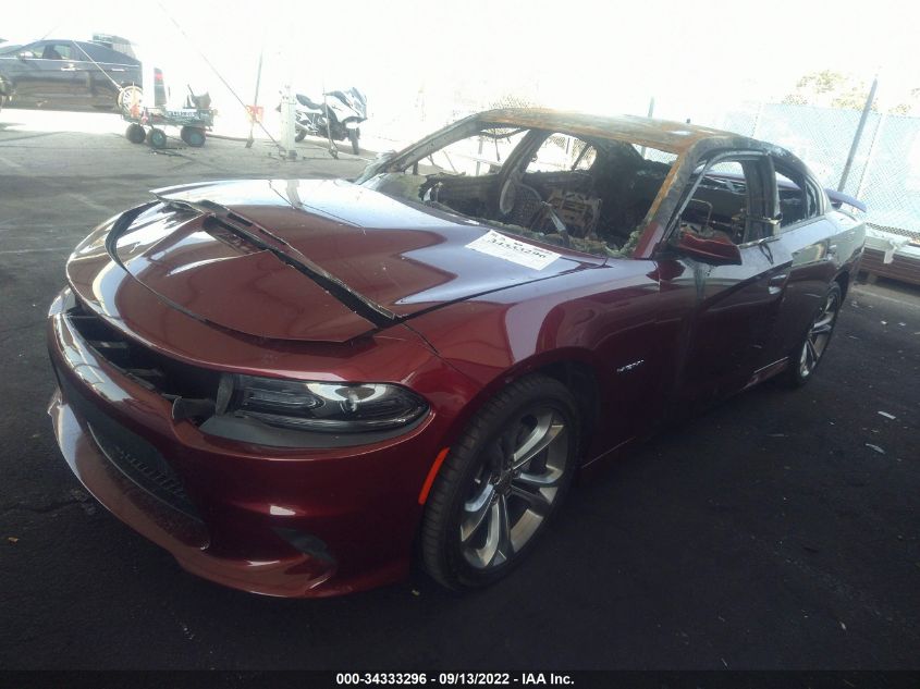 2021 DODGE CHARGER R/T VIN: 2C3CDXCT1MH605957