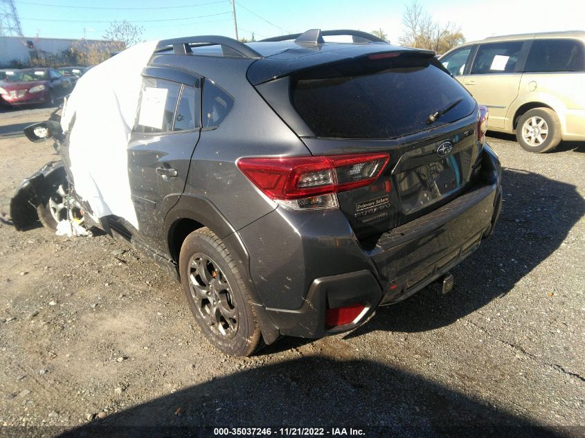 2022 SUBARU CROSSTREK SPORT VIN: JF2GTHSC5NH204931
