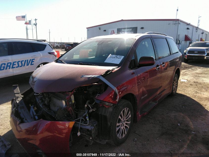 2020 TOYOTA SIENNA XLE AUTO ACCESS VIN: 5TDYZ3DC5LS051042