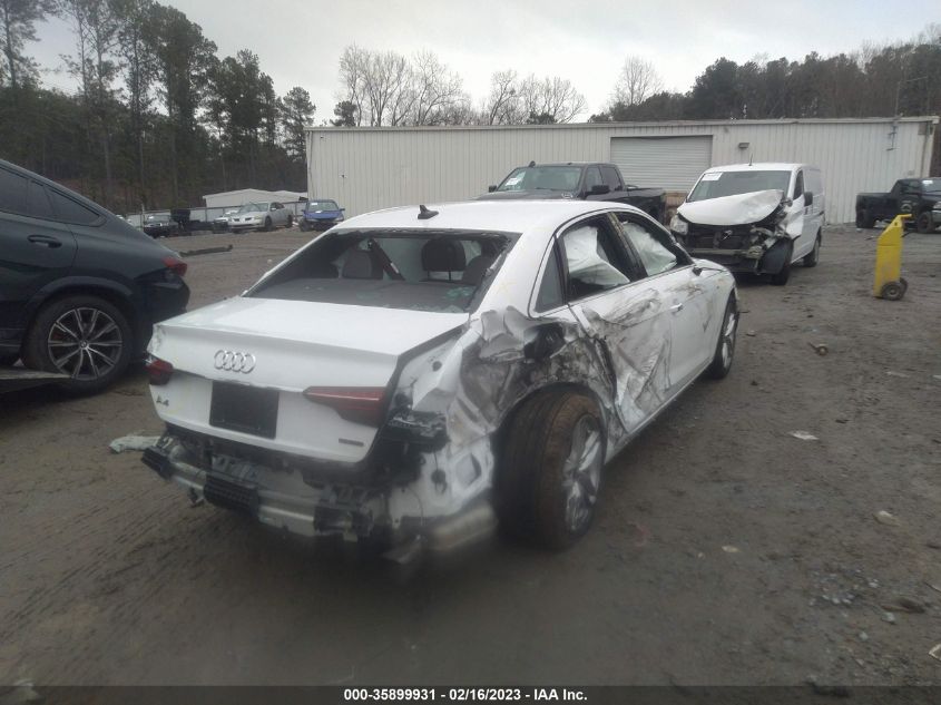 2022 AUDI A4 SEDAN S LINE PREMIUM PLUS VIN: WAUEAAF49NN013730