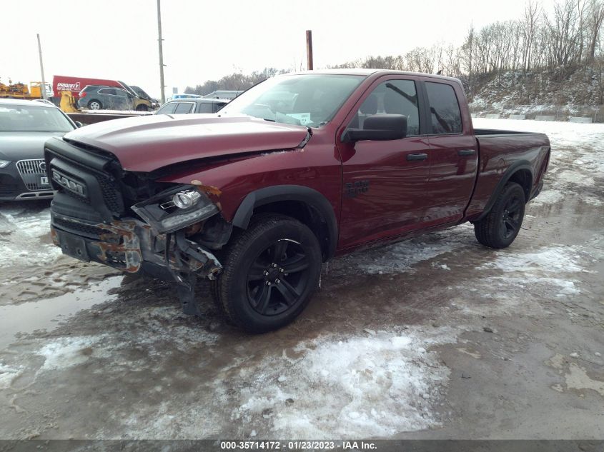 2021 RAM 1500 CLASSIC WARLOCK VIN: 1C6RR7GG6MS512193