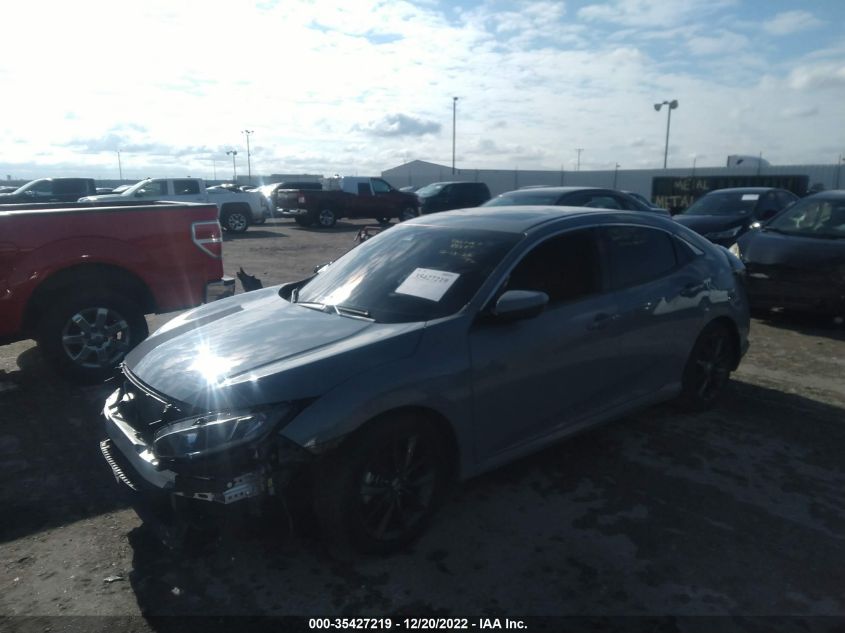 2021 HONDA CIVIC HATCHBACK EX VIN: SHHFK7H69MU208180