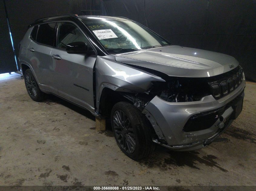 2022 JEEP COMPASS HIGH ALTITUDE VIN: 3C4NJDCB9NT179284