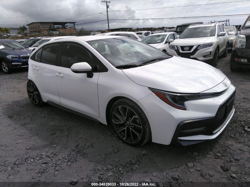 2022 TOYOTA COROLLA SE/SE NIGHTSHADE/APEX SE VIN: JTDS4MCE3NJ088345