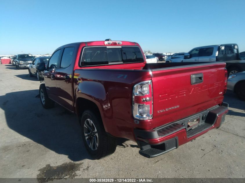 2022 CHEVROLET COLORADO 2WD Z71 VIN: 1GCGSDEN2N1108013
