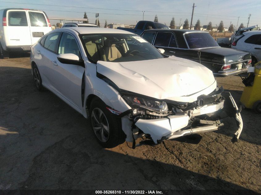 2021 HONDA CIVIC SEDAN LX VIN: 2HGFC2F6XMH553122
