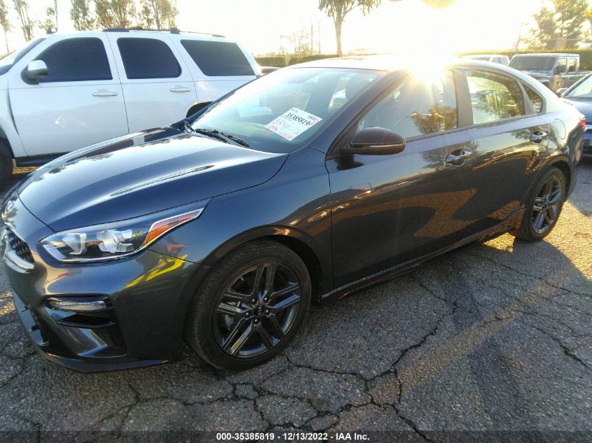 2021 KIA FORTE GT-LINE VIN: 3KPF34AD7ME348658