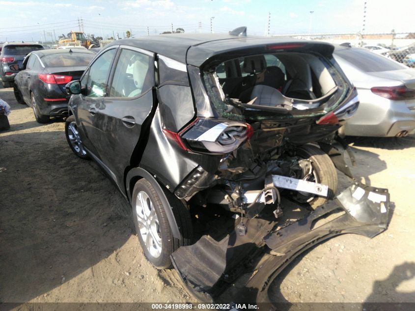 2020 CHEVROLET BOLT EV LT VIN: 1G1FY6S06L4127182