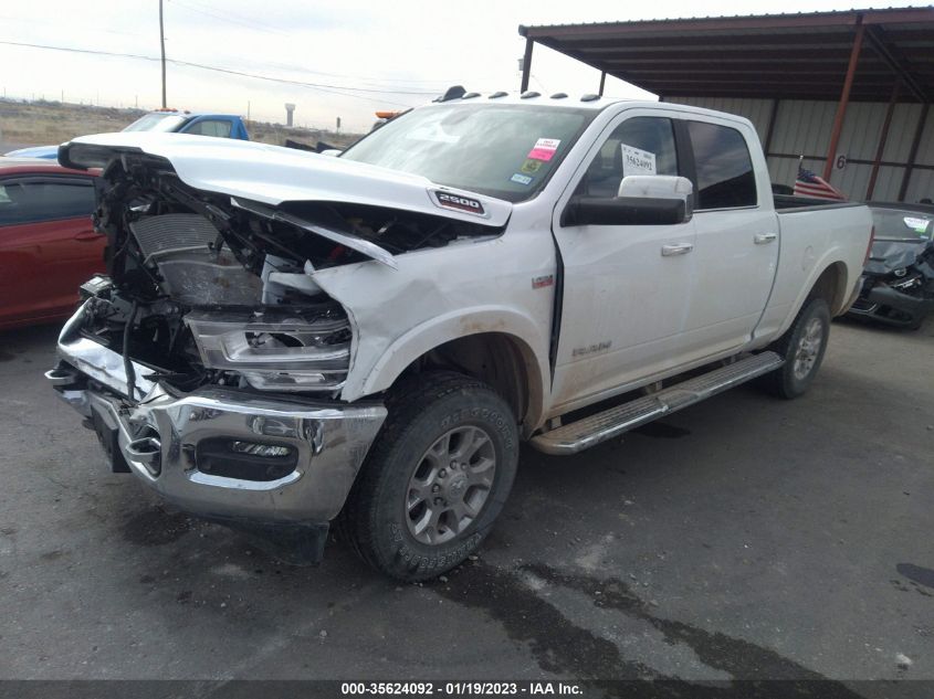 2022 RAM 2500 LARAMIE VIN: 3C6UR5FJ1NG384191