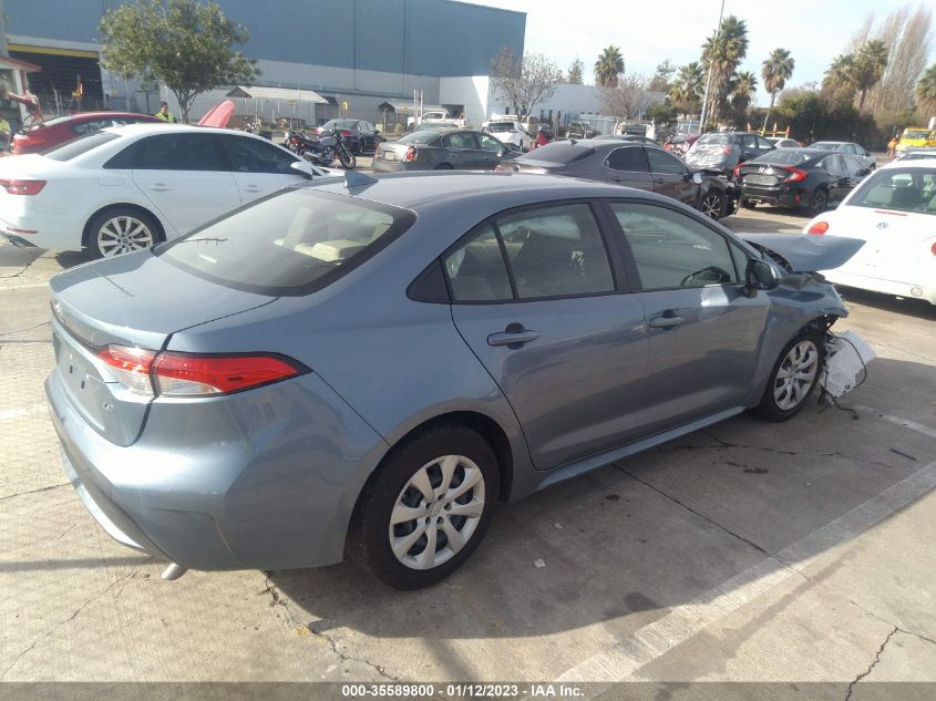 2022 TOYOTA COROLLA LE VIN: JTDEPMAE3N3015715