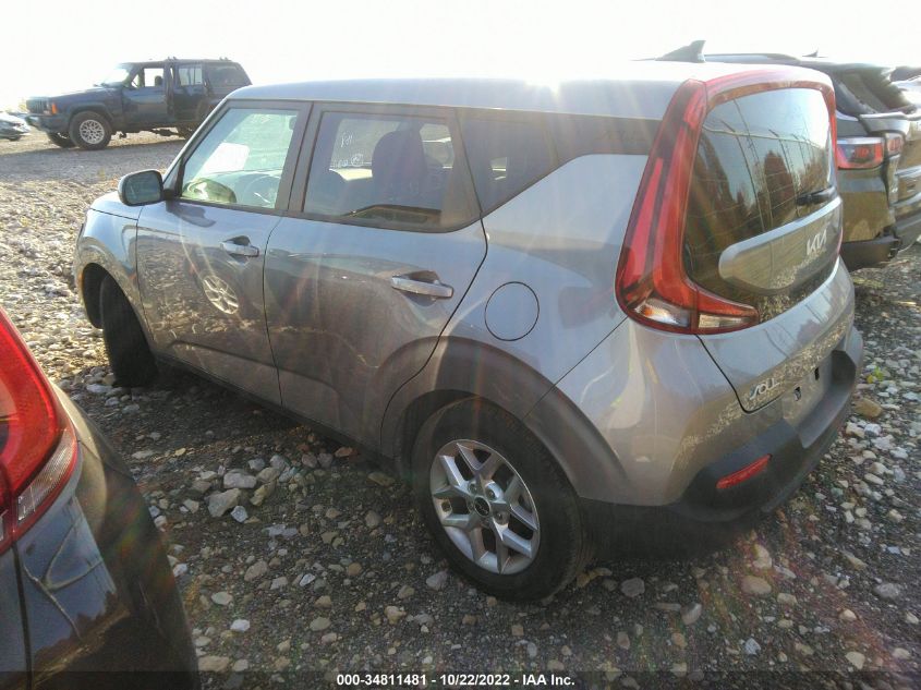 2022 KIA SOUL LX VIN: KNDJ23AU3N7823361
