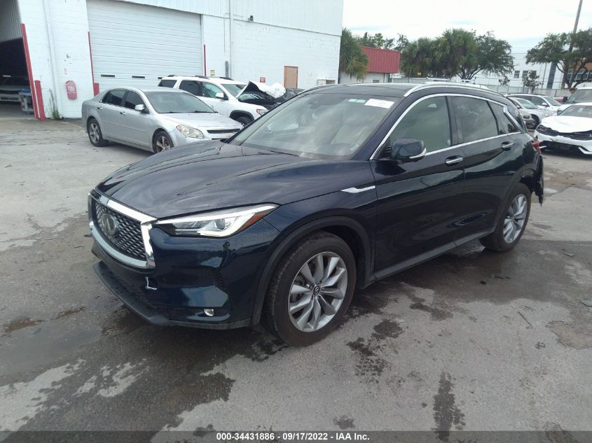 2021 INFINITI QX50 ESSENTIAL VIN: 3PCAJ5CA8MF122020