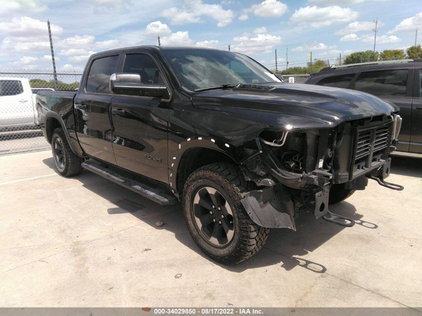 2021 RAM 1500 REBEL VIN: 1C6SRFLT5MN774641