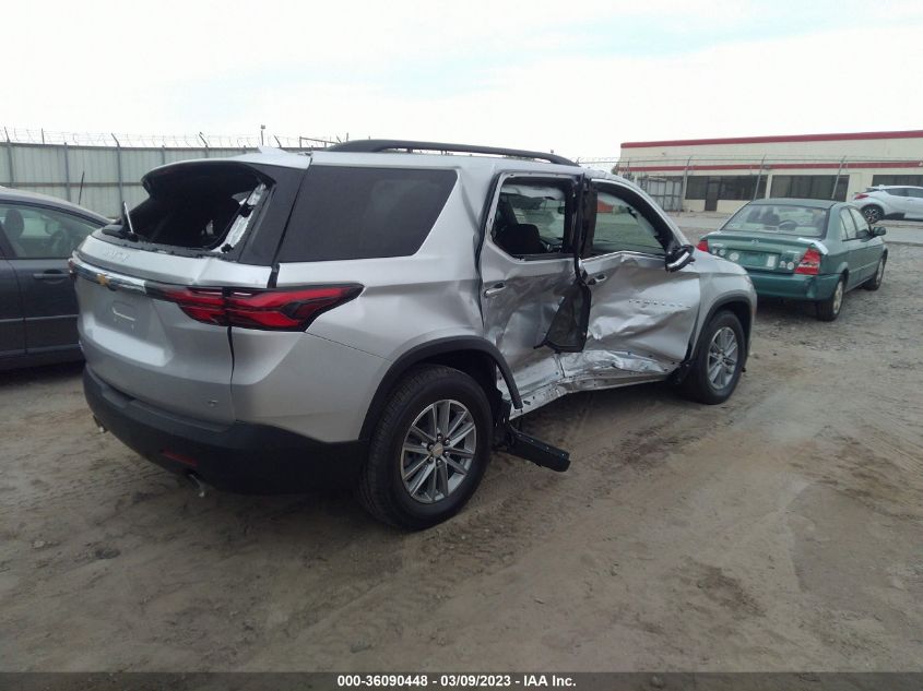 2022 CHEVROLET TRAVERSE LT CLOTH VIN: 1GNERGKW5NJ101548