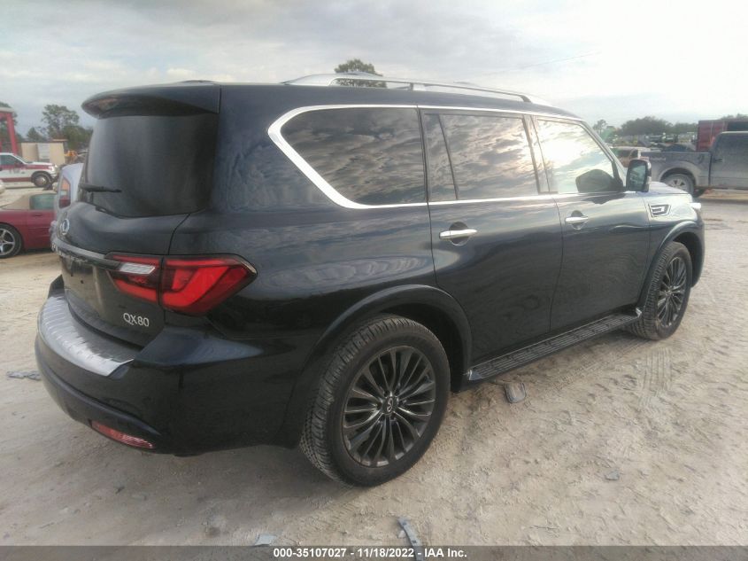 2022 INFINITI QX80 PREMIUM SELECT VIN: JN8AZ2AE6N9290848