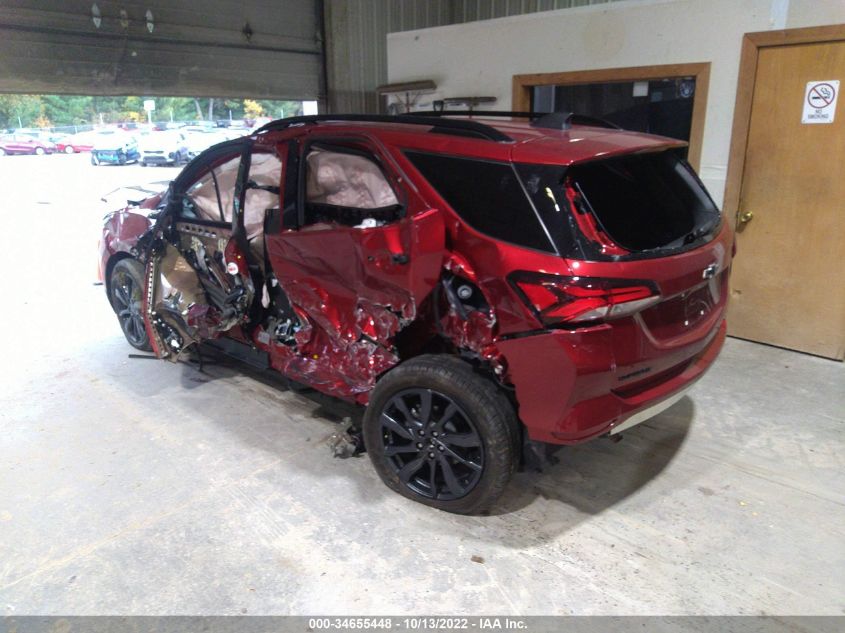 2022 CHEVROLET EQUINOX RS VIN: 2GNAXWEV3N6140539