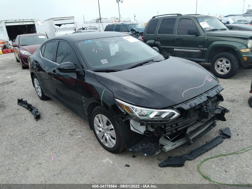 2021 NISSAN SENTRA S VIN: 3N1AB8BV3MY278170