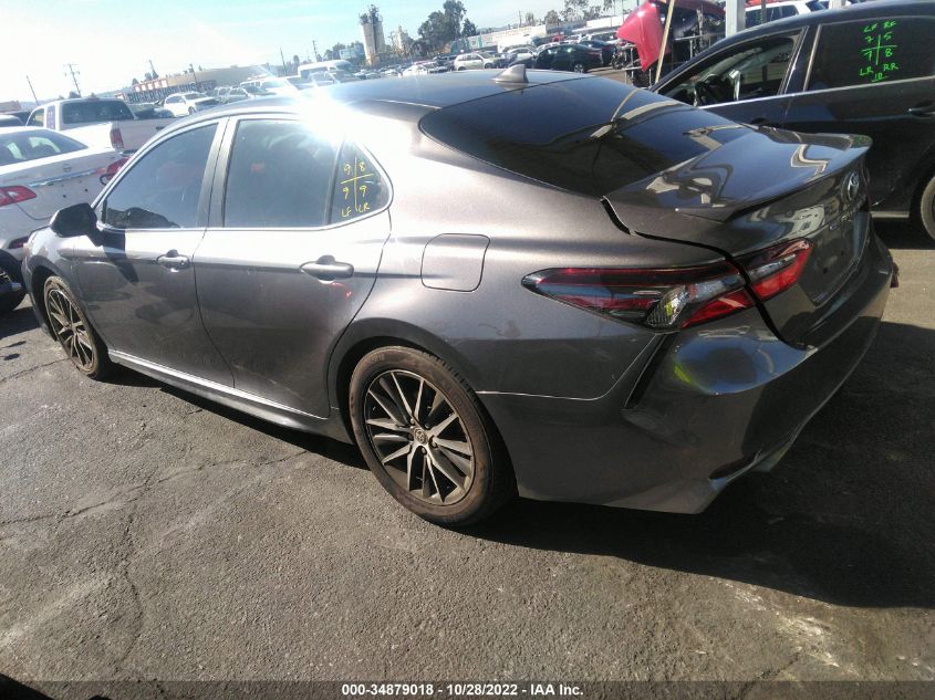 2021 TOYOTA CAMRY SE VIN: 4T1T11AK9MU518196