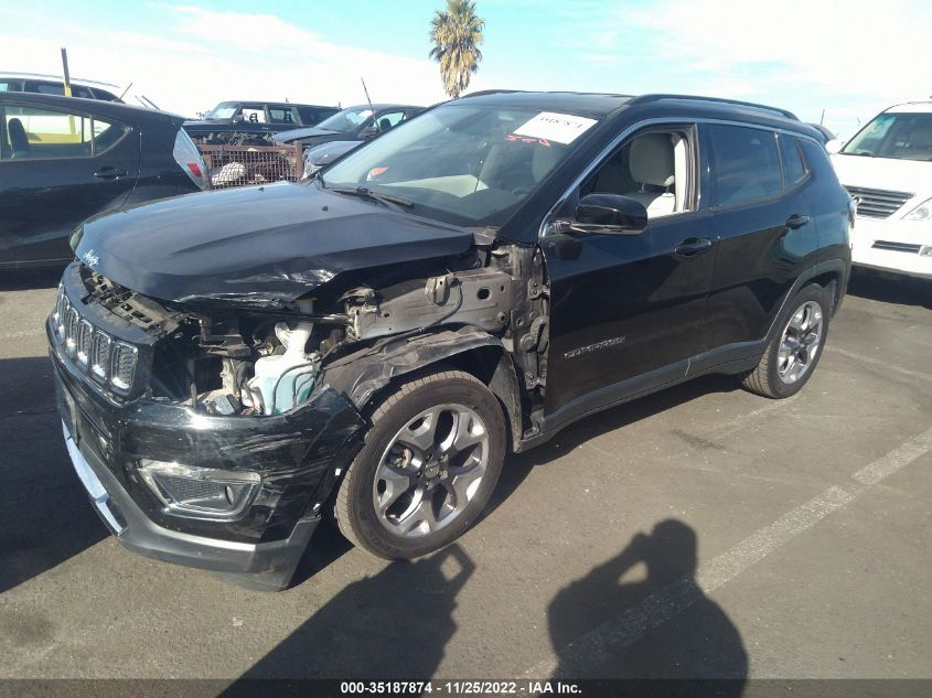 2020 JEEP COMPASS LIMITED VIN: 3C4NJCCB5LT211218
