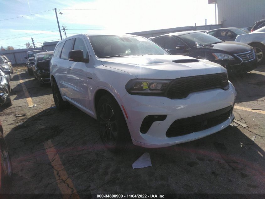 2022 DODGE DURANGO R/T PLUS VIN: 1C4SDHCT4NC199514