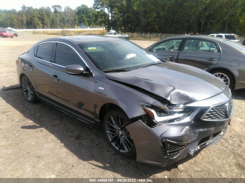 2021 ACURA ILX PACKAGE VIN: 19UDE2F88MA003483
