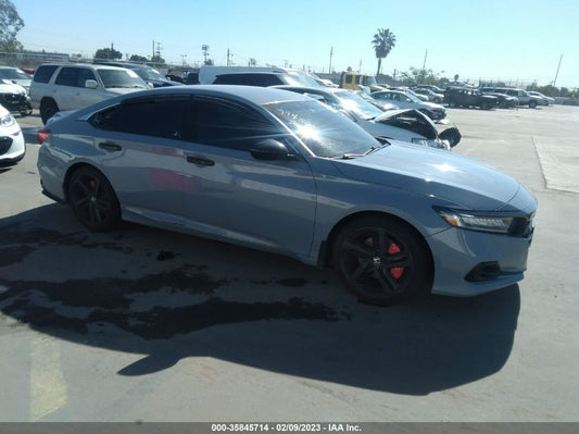 2022 HONDA ACCORD SEDAN SPORT VIN: 1HGCV1F33NA018999