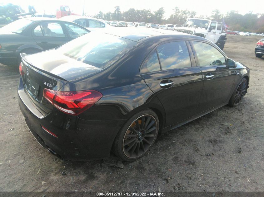 2021 MERCEDES-BENZ A-CLASS AMG A 35 VIN: W1K3G5BB4MJ265871