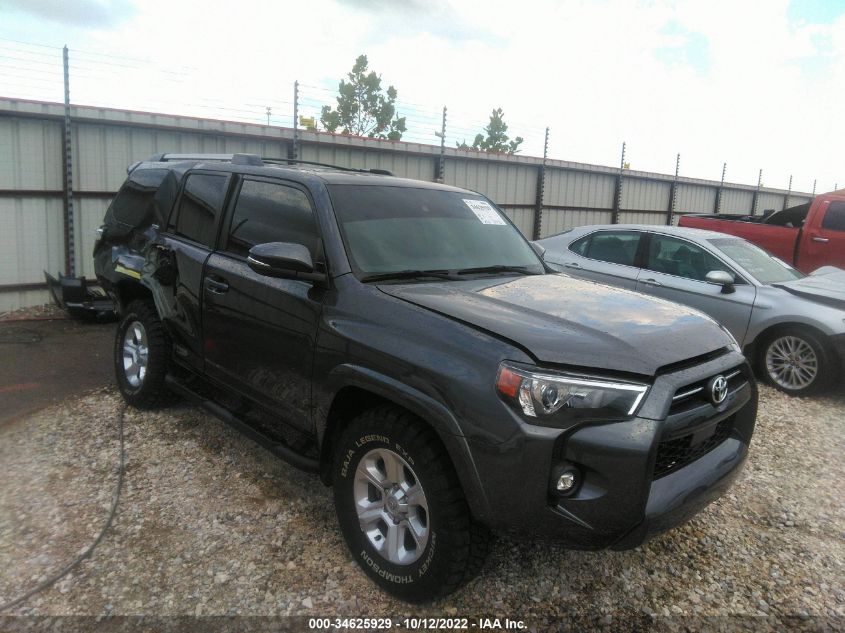 2022 TOYOTA 4RUNNER SR5 PREMIUM VIN: JTEFU5JR2N5255506
