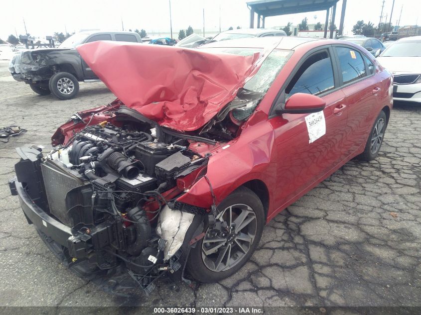 2022 KIA FORTE LXS VIN: 3KPF24AD6NE446651