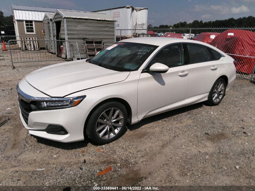 2021 HONDA ACCORD SEDAN LX VIN: 1HGCV1F19MA002819