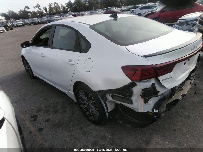 2022 KIA FORTE GT-LINE VIN: 3KPF54AD7NE498684