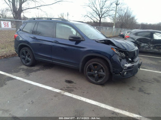 2021 HONDA PASSPORT ELITE VIN: 5FNYF8H01MB008491