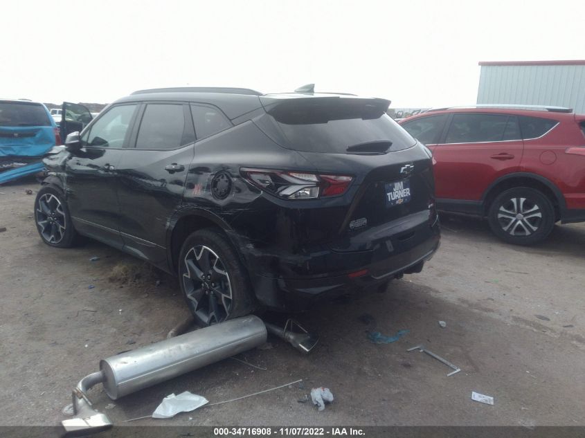 2021 CHEVROLET BLAZER RS VIN: 3GNKBERS1MS556764