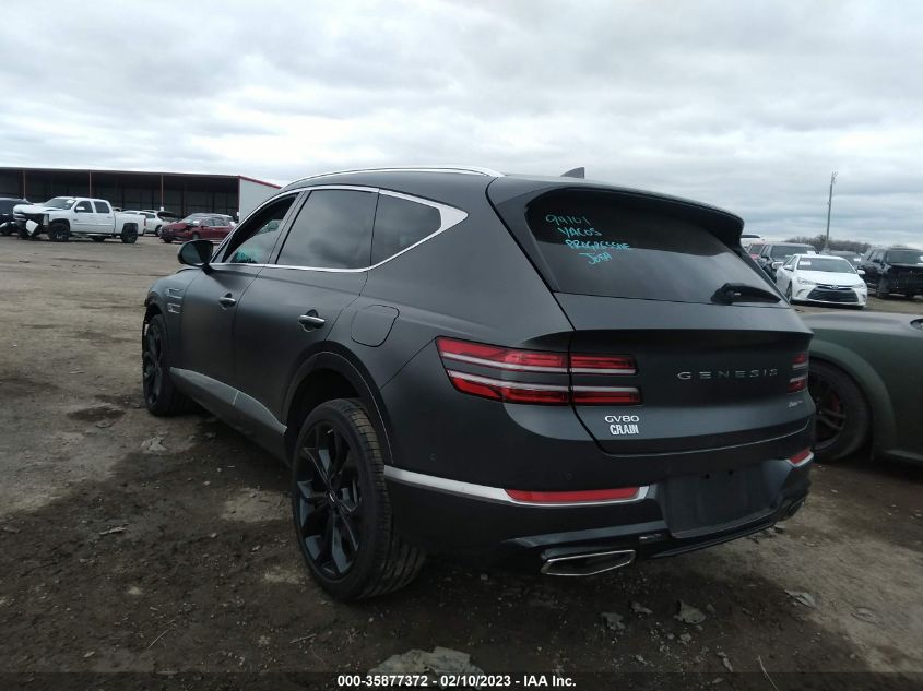 2022 GENESIS GV80 PRESTIGE SIGNATURE VIN: KMUHCESC8NU094026