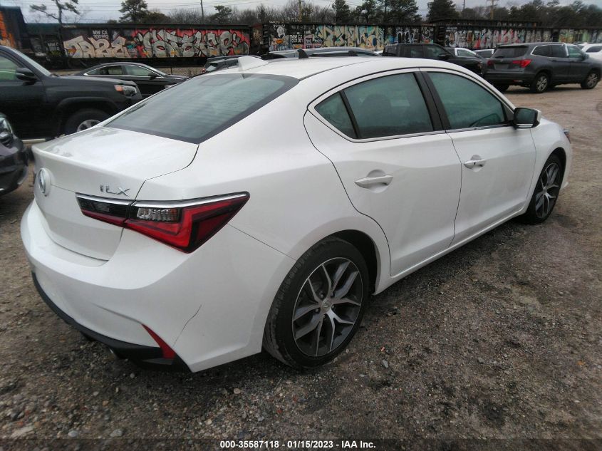 2022 ACURA ILX W/PREMIUM PACKAGE VIN: 19UDE2F7XNA000142