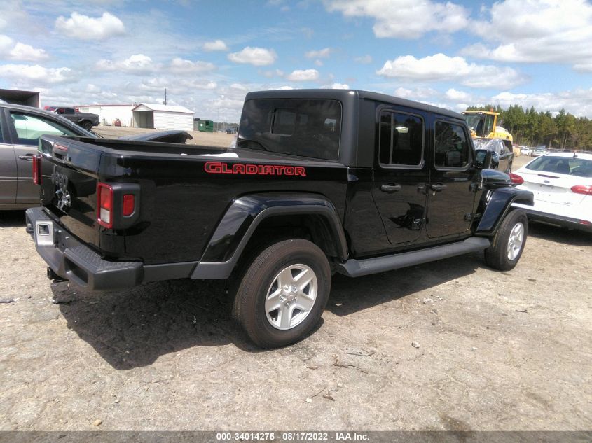 2021 JEEP GLADIATOR SPORT S VIN: 1C6HJTAGXML508193