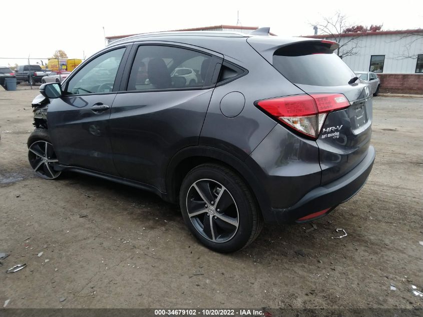 2022 HONDA HR-V EX VIN: 3CZRU6H57NM734194