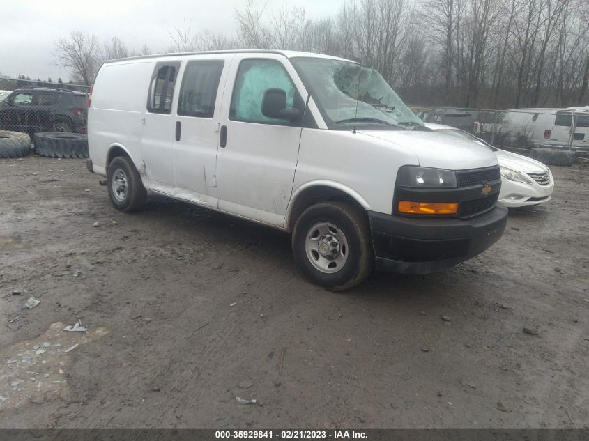2022 CHEVROLET EXPRESS CARGO VAN VIN: 1GCWGAF72N1167512