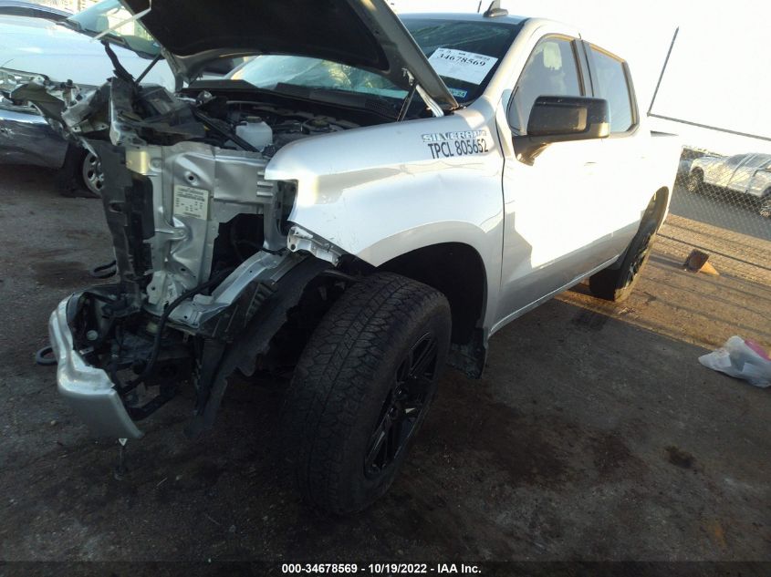 2022 CHEVROLET SILVERADO 1500 RST VIN: 3GCUDEET5NG579060