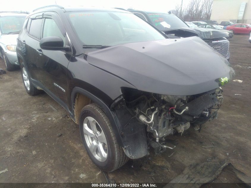 2020 JEEP COMPASS LATITUDE VIN: 3C4NJDBBXLT143229