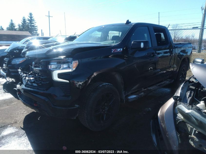 2022 CHEVROLET SILVERADO 1500 LT TRAIL BOSS VIN: 3GCUDFET1NG575447