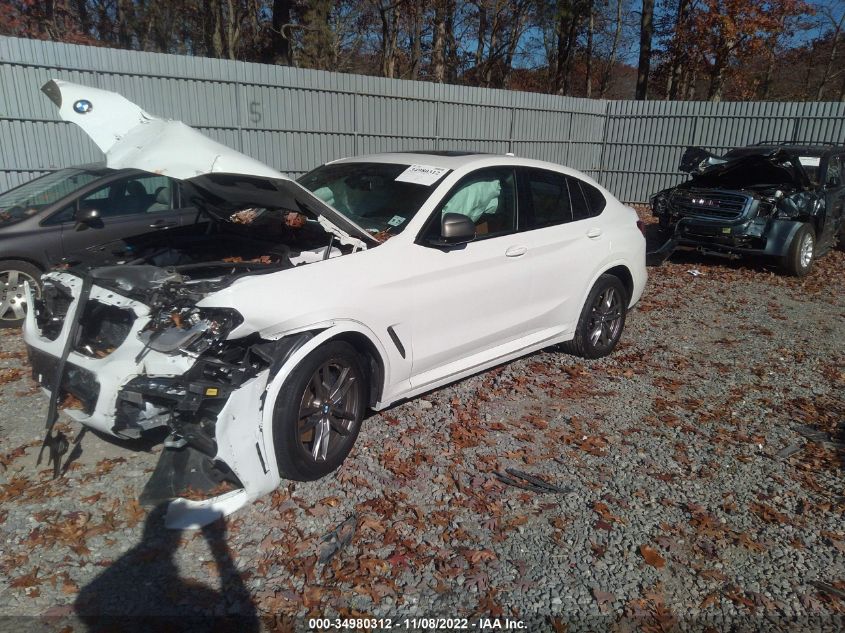2021 BMW X4 M40I VIN: 5UX2V5C09M9D88254