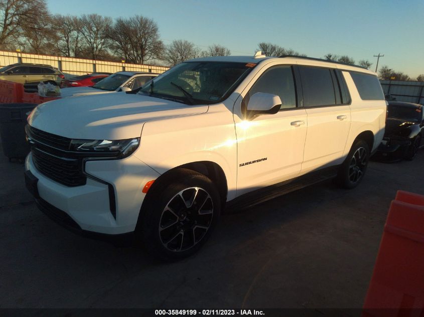 2022 CHEVROLET SUBURBAN RST VIN: 1GNSKEKT5NR191688