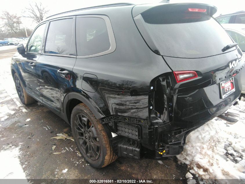 2022 KIA TELLURIDE EX VIN: 5XYP3DHC5NG232588