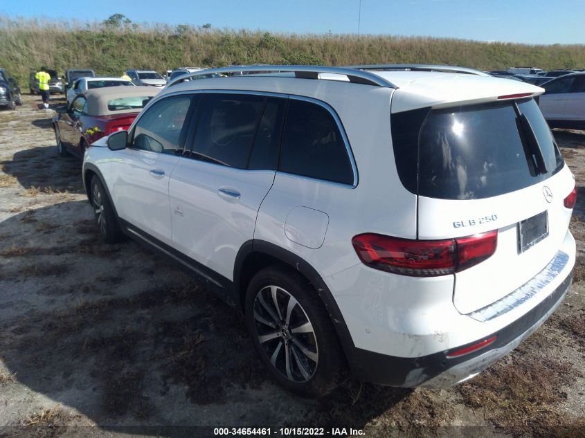 2022 MERCEDES-BENZ GLB GLB 250 VIN: W1N4M4HBXNW173301