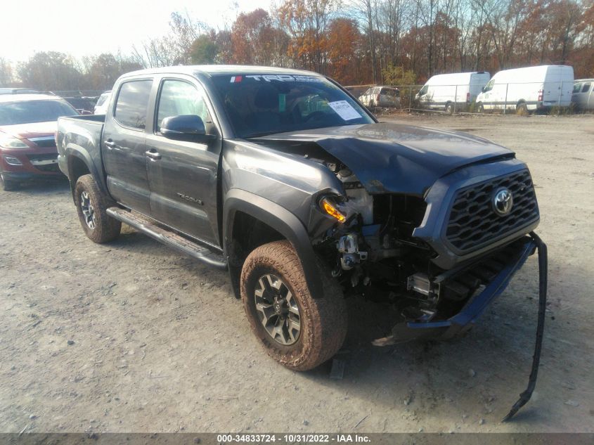 2022 TOYOTA TACOMA 4WD SR/SR5/TRD SPORT VIN: 3TMCZ5AN5NM455893