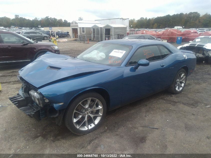 2021 DODGE CHALLENGER SXT VIN: 2C3CDZAGXMH596242