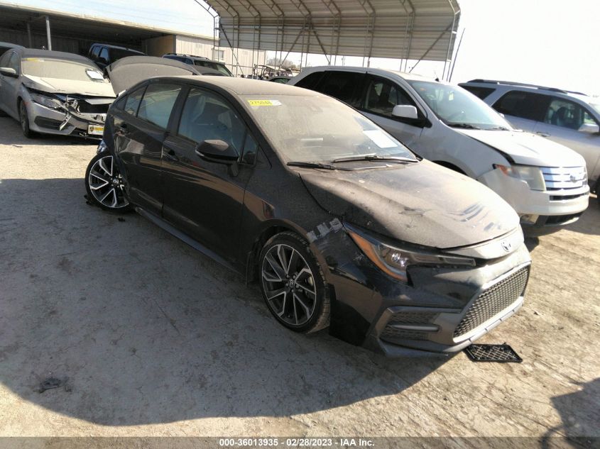 2022 TOYOTA COROLLA SE/SE NIGHTSHADE/APEX SE VIN: JTDS4MCE3NJ091391