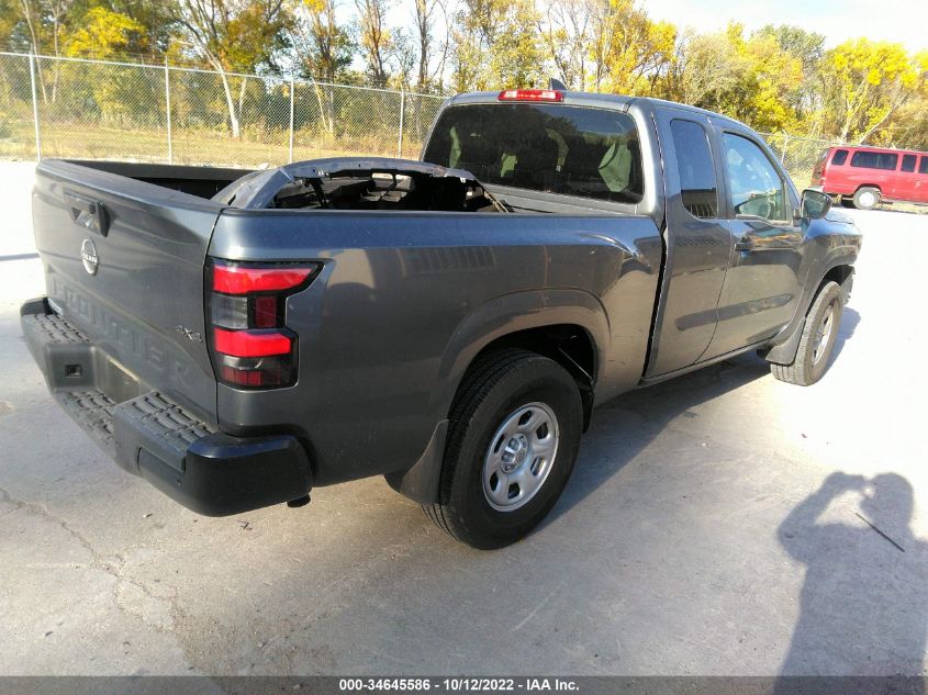 2022 NISSAN FRONTIER S VIN: 1N6ED1CM6NN618784