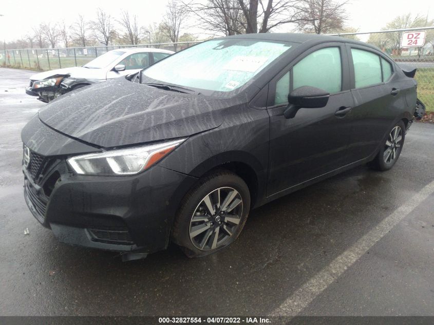 2021 NISSAN VERSA SV VIN: 3N1CN8EV2ML814549